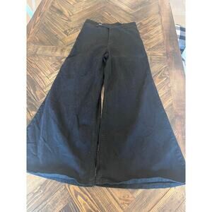 We The Free Black Flare Jean Women 30 Boho Western Retro Bell Bottom Neutral Y2K